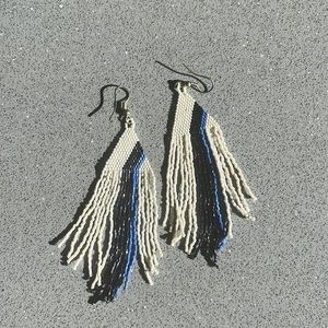 sparkly, beaded earrings!!! from INK & ALLOY